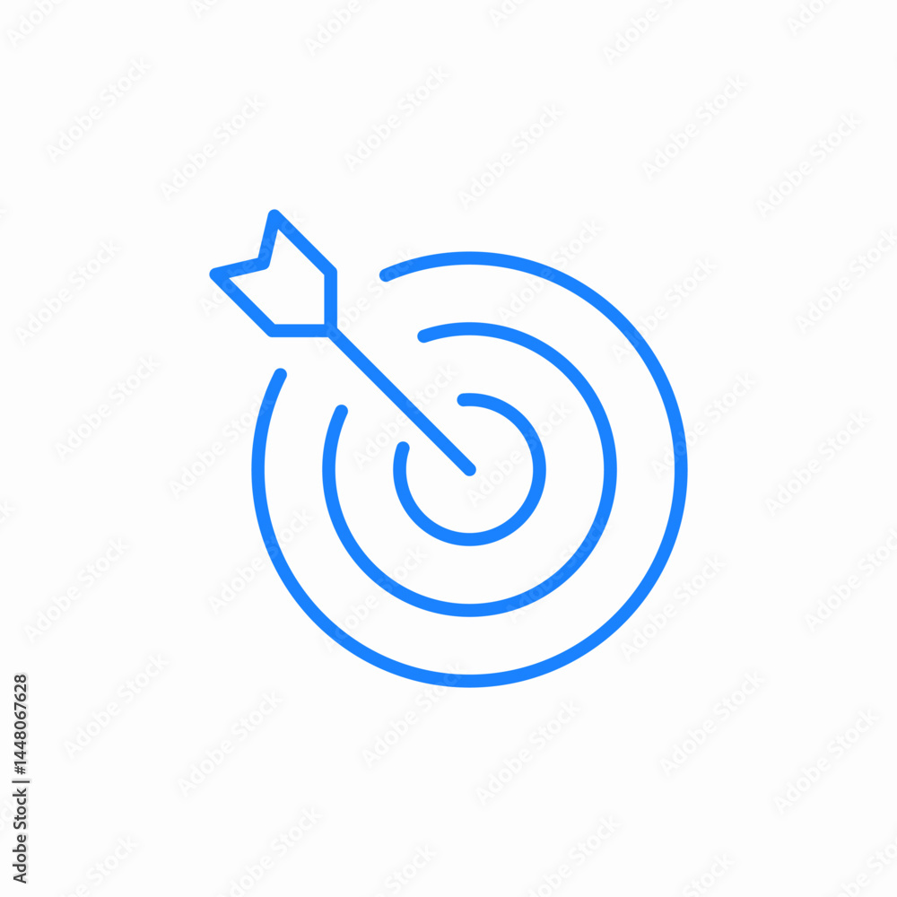 target arrow icon icon sign vector target arrow icon icon sign vector