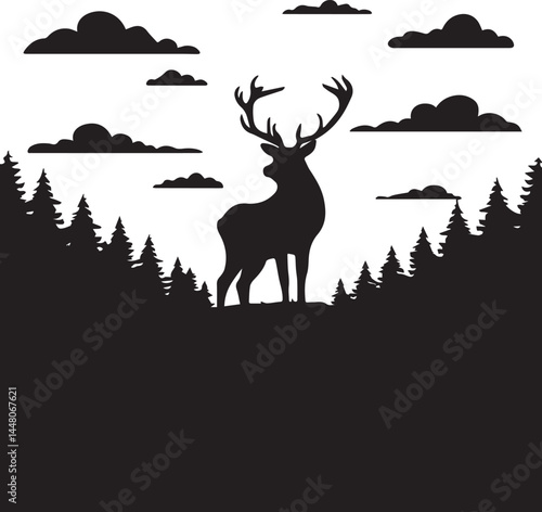 deer in the forest