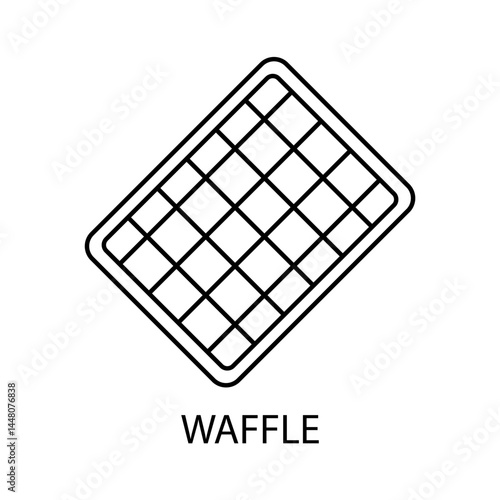 waffle icons  symbol vector elements for infographic web
