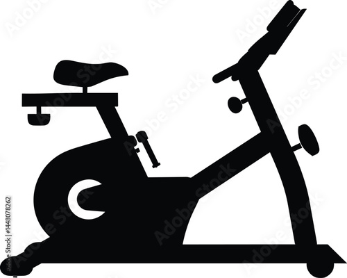 Silhouette Cycling Adventure Stationary Bike