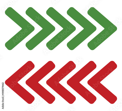 Direction symbol isolated on white background.