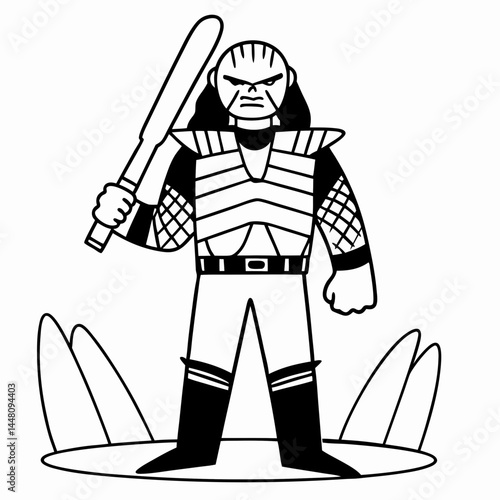 worker with a shovel