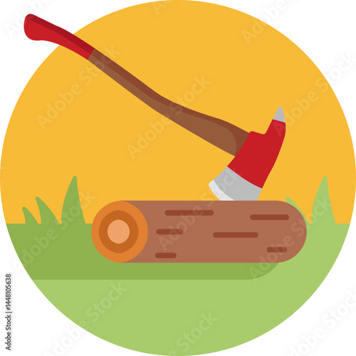 Hay Bale: A bundle of dried grass commonly used in farming, symbolizing harvest season and autumnal activities.
