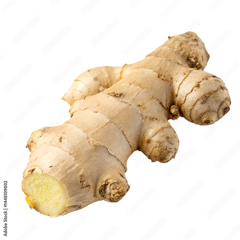 Ginger root isolated on a transparent background Ginger root isolated on a transparent background
