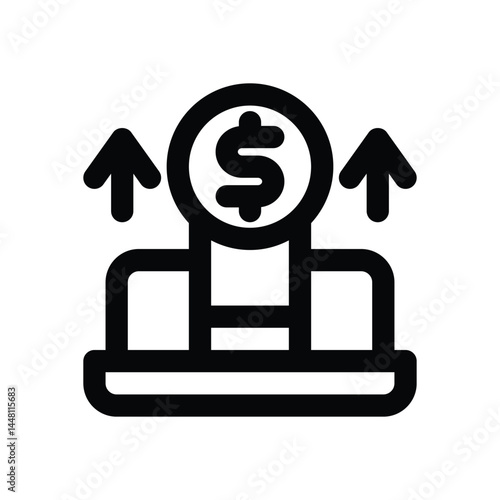 competitive line icon. Clean and minimalist vector icon for websites, mobile apps, presentations, and logos. Fully scalable and customizable for any project.