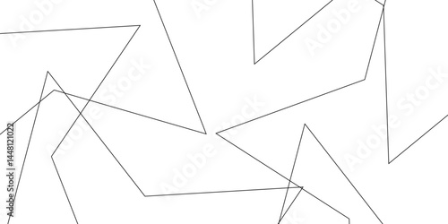 Abstract background with liens and triangles shape on white background. White and golden geometric overlapping rectangle pattern Geometric background soft shadows as patten ..White polygon textured .