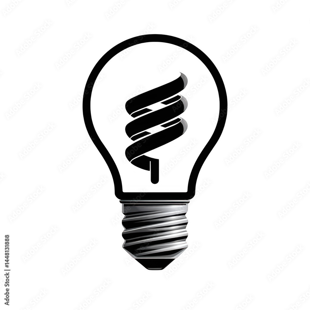 Innovative light bulb design modern workspace digital artwork minimalist style eye-level creativity visualized Innovative light bulb design modern workspace digital artwork minimalist style eye-level creativity visualized