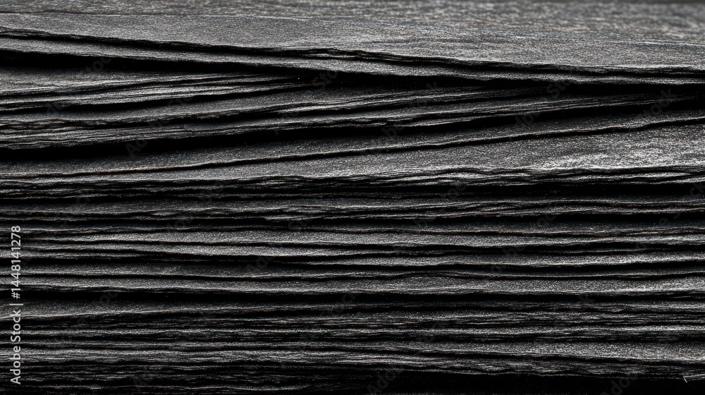 Dark wood grain texture. Layers of deep black wood Dark wood grain texture. Layers of deep black wood