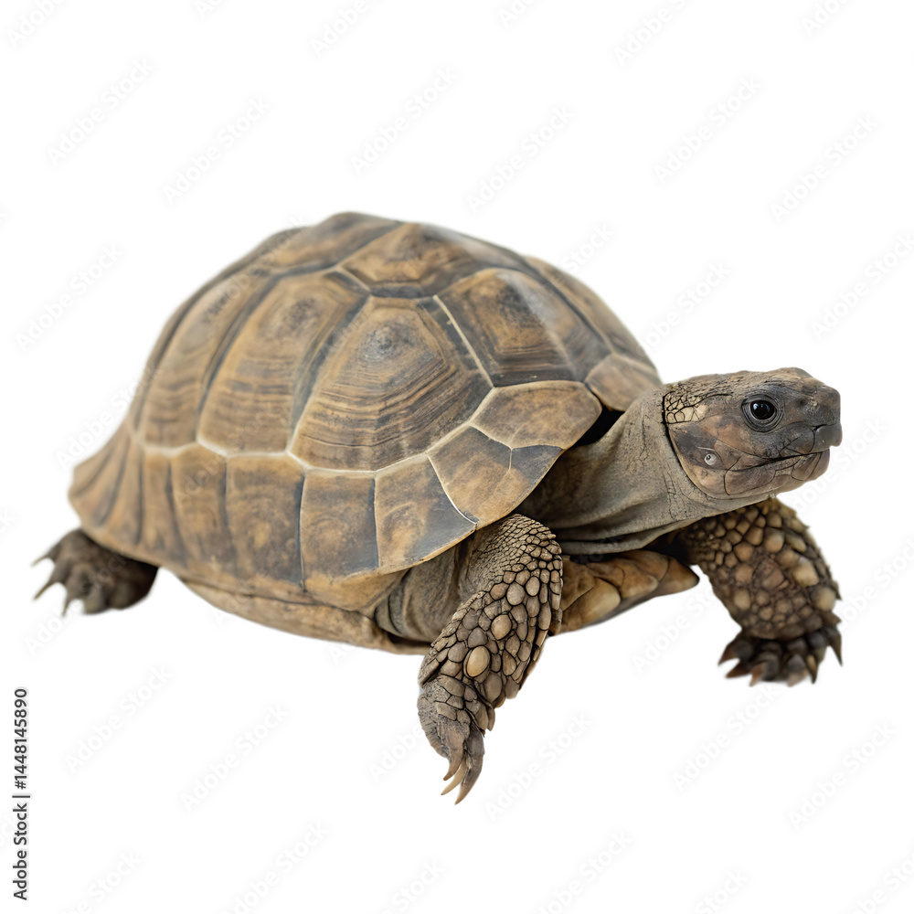 Fototapeta premium Turtle isolated on a transparent background