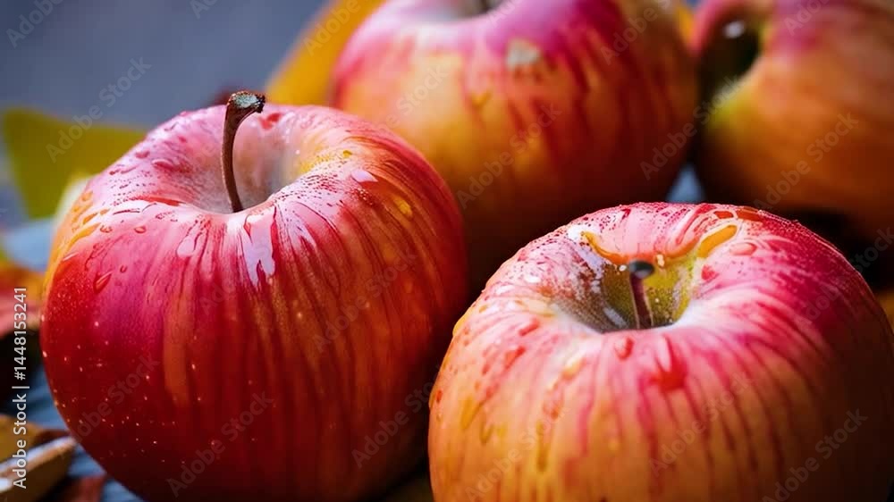 freshly picked red apples autumn garden freshly picked red apples autumn garden