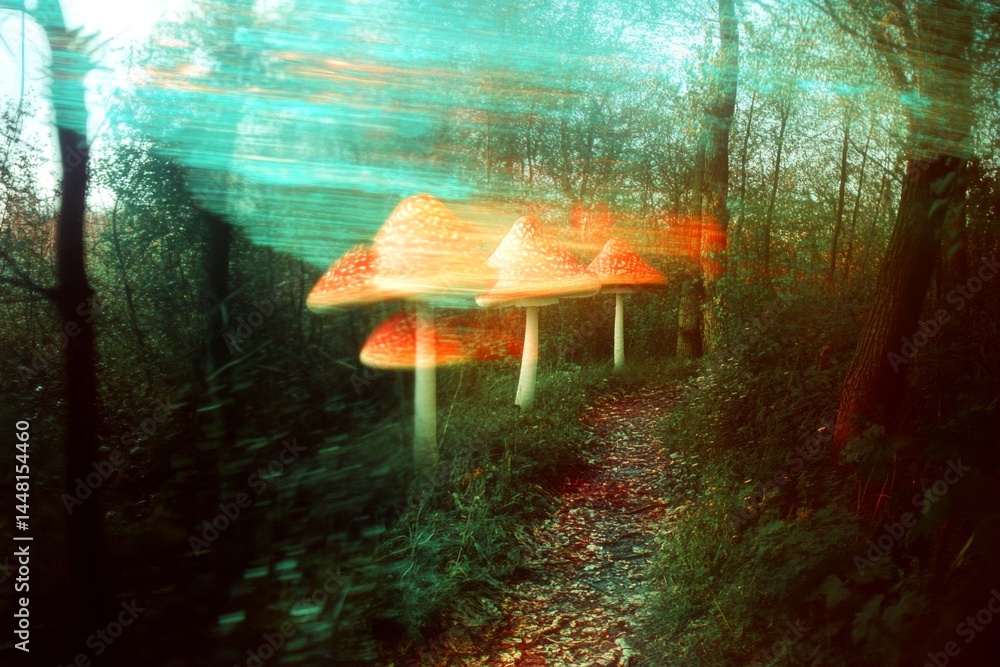 Symptoms of neurological disease. What causes hallucinations. Metaphorical psilocybin physical senses, of a mental illusion. Hallucination - due to psilocybin: abstract image of mental state.