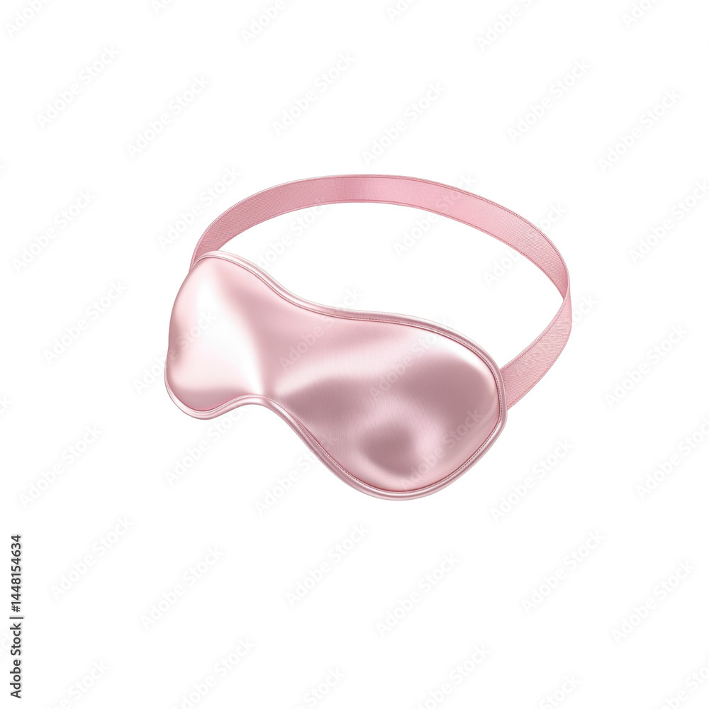Luxurious Pink Silk Sleep Mask for Restful Sleep Luxurious Pink Silk Sleep Mask for Restful Sleep