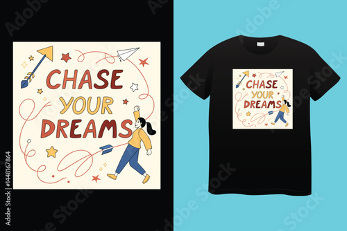Nothing is impossible, slogan typography tee shirt design. Motivation and inspirational quote. Clothing, t shirt, apparel and other uses Vector print, typography, poster.