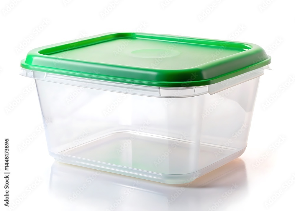 Plastic container isolated on white background Plastic container isolated on white background