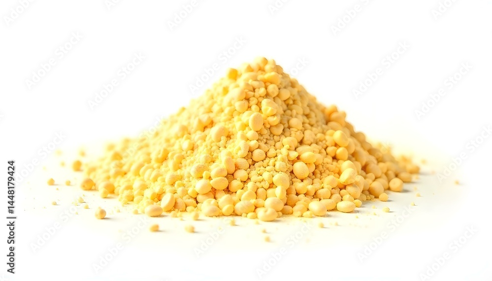 corn flour isolated on a white background corn flour isolated on a white background
