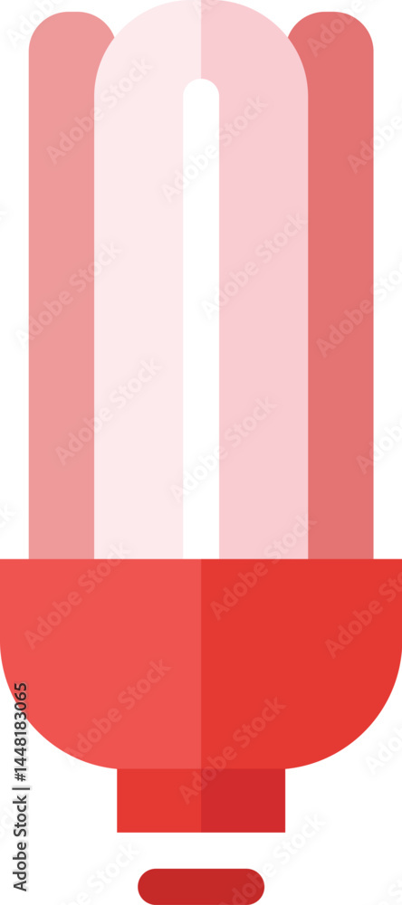 Light bulb icon in flat style Light bulb icon in flat style