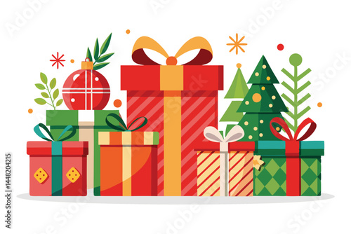 set of gift boxes