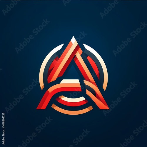 abstract vector logo