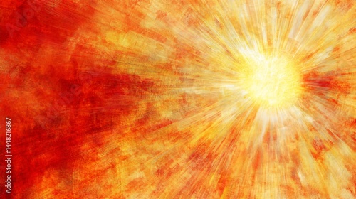 Futuristic high speed technology rays of light emerging from central point made with Generative AI technology

