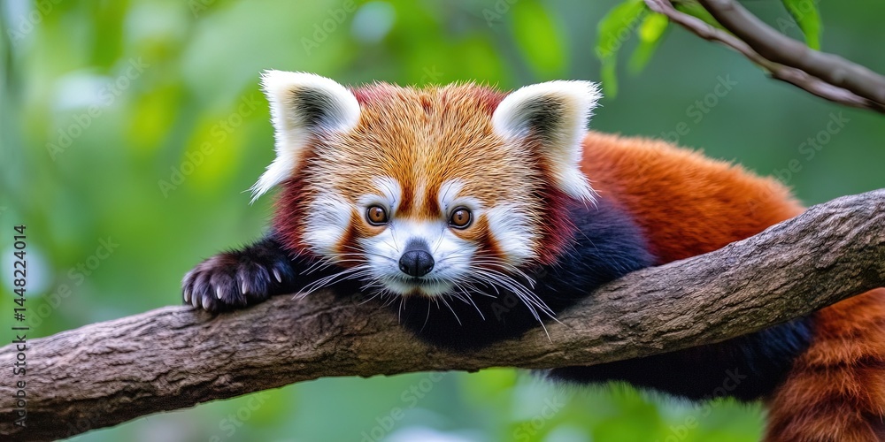 Fototapeta premium photo of red panda 