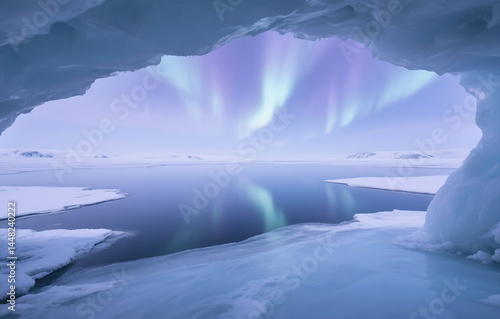 Mystical crystal cave with bioluminescent glow, glowing minerals, sacred subterranean sanctuary, enchanted underground world with spiritual and ancient energy