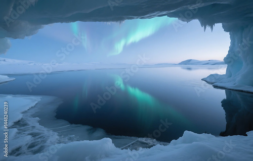 Mystical crystal cave with bioluminescent glow, glowing minerals, sacred subterranean sanctuary, enchanted underground world with spiritual and ancient energy