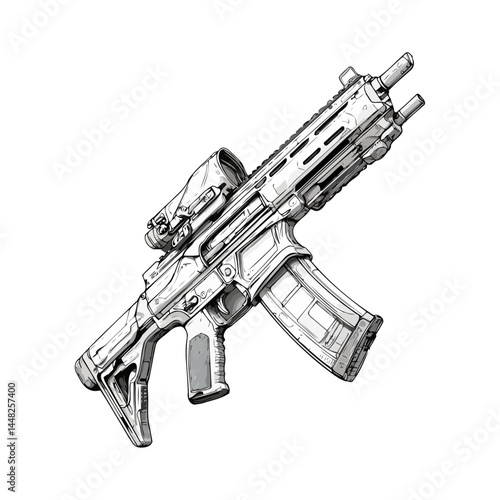 Modern Tactical Assault Rifle Design