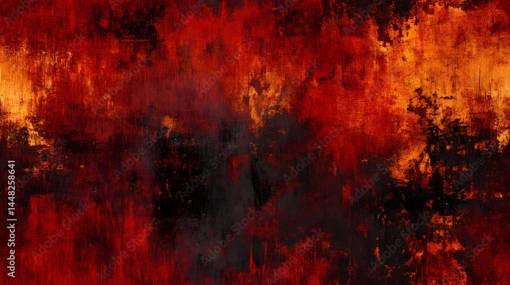 A vibrant abstract design of fiery reds and oranges. A vibrant abstract design of fiery reds and oranges.
