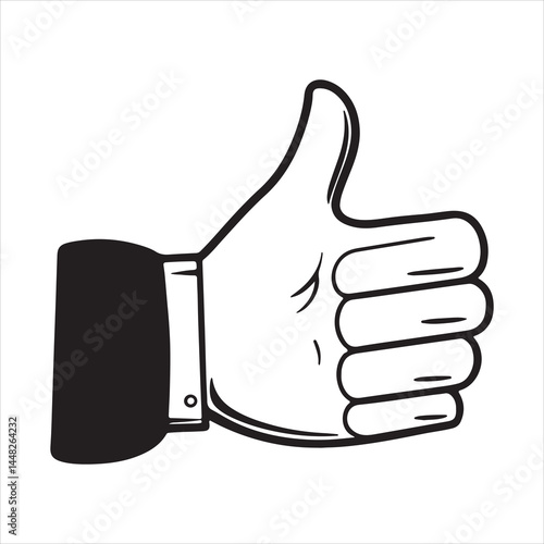 Negative Reaction Icon – Social Media Disapproval Button