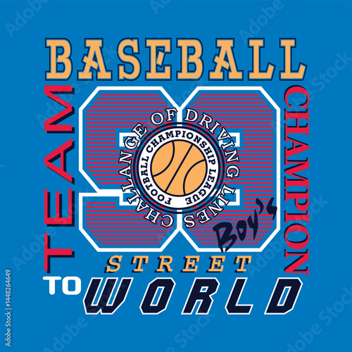 Athletic basketball vector typography design with bold sports lettering, dynamic layout, and motivational slogan words in a modern competitive style.
