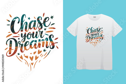 Nothing is impossible, slogan typography tee shirt design. Motivation and inspirational quote. Clothing, t shirt, apparel and other uses Vector print, typography, poster.