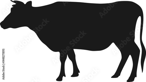 Cow Sacrificial Animal Silhouette
