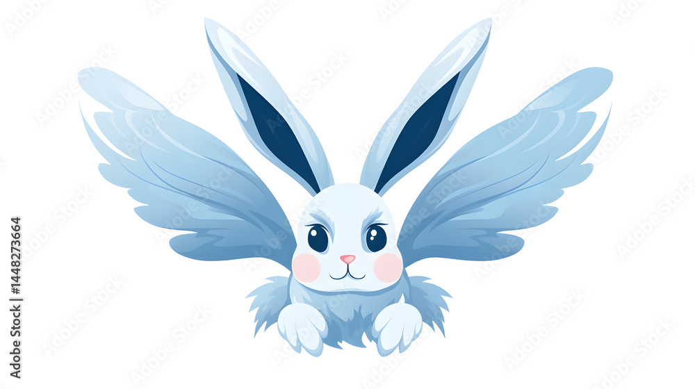 Unique Bunny Character Design for Children's Books and Easter Promotions Unique Bunny Character Design for Children's Books and Easter Promotions