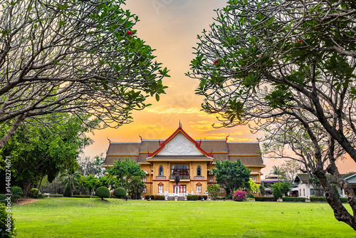Fotografía Museums in Nan Province, The National Museum of Nan,Thailand.