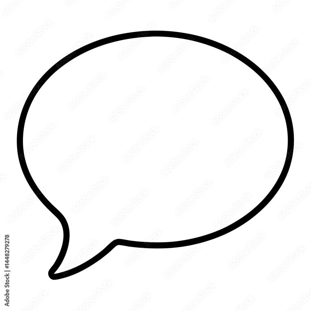 speech bubble icon vector illustration speech bubble icon vector illustration