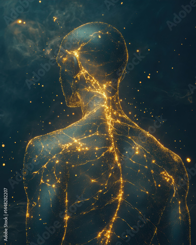 Exploring the Essence of Human Form in an Abstract Representation of a Silhouette