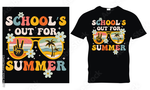 Schools Out For Summer Shirt, Happy Last Day Of School Shirt, Summer Holiday Shirt, End Of the School Year Shirt, Classmates Matching Shirt.