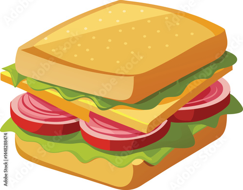 Sandwich Vector 