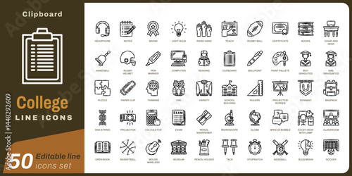 50 set_college icon_clipboard