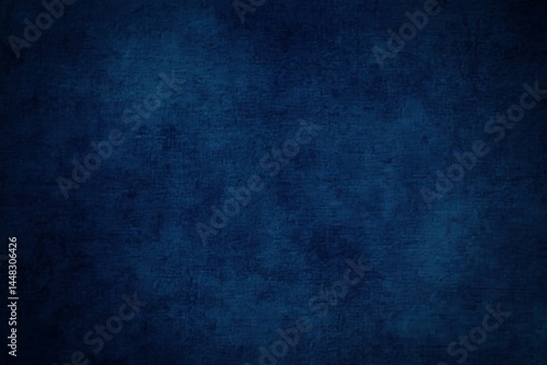 Dark blue background, textured dark denim background with a soft, grainy texture and a subtle, seamless pattern in a vintage style