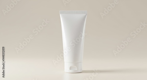 cosmetic cream tube mockup