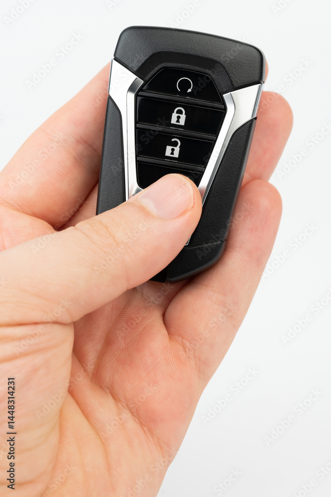 Unlocking car with wireless key