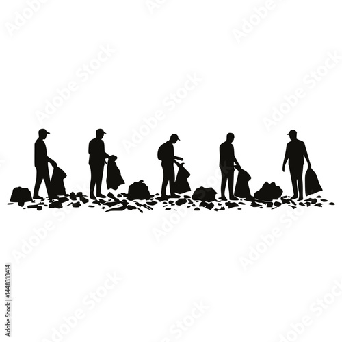 Volunteers Cleaning Beach for World Oceans Day – Save Our Oceans Together
