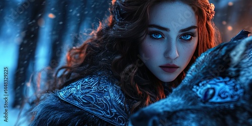 Skadi the Norse huntress