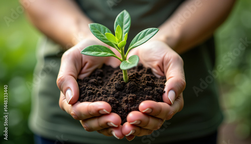 Seedling in Hands