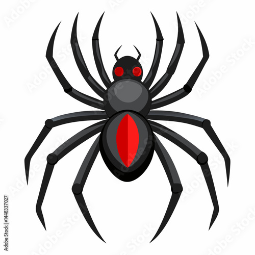 black widow spider