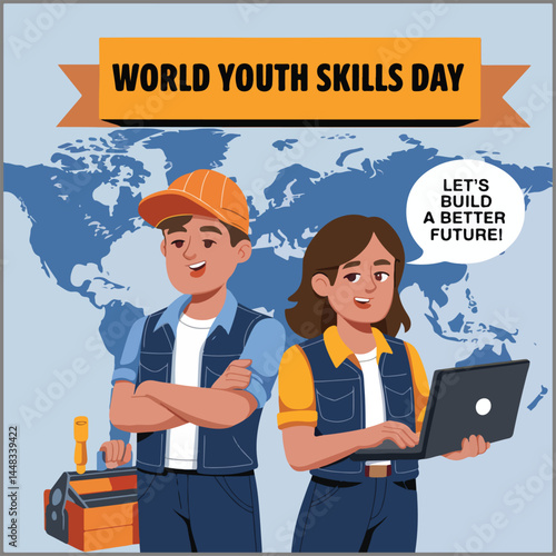 Empowering youth with skills for employment, innovation, and a sustainable future worldwide.