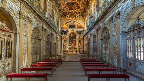 Fotografie Interiors and architectural details of the Chateau de Fontainebleau timelapse hy