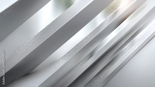 Diagonal lines in white and gray create a modern aesthetic for abstract design templates suited for business cards and presentations