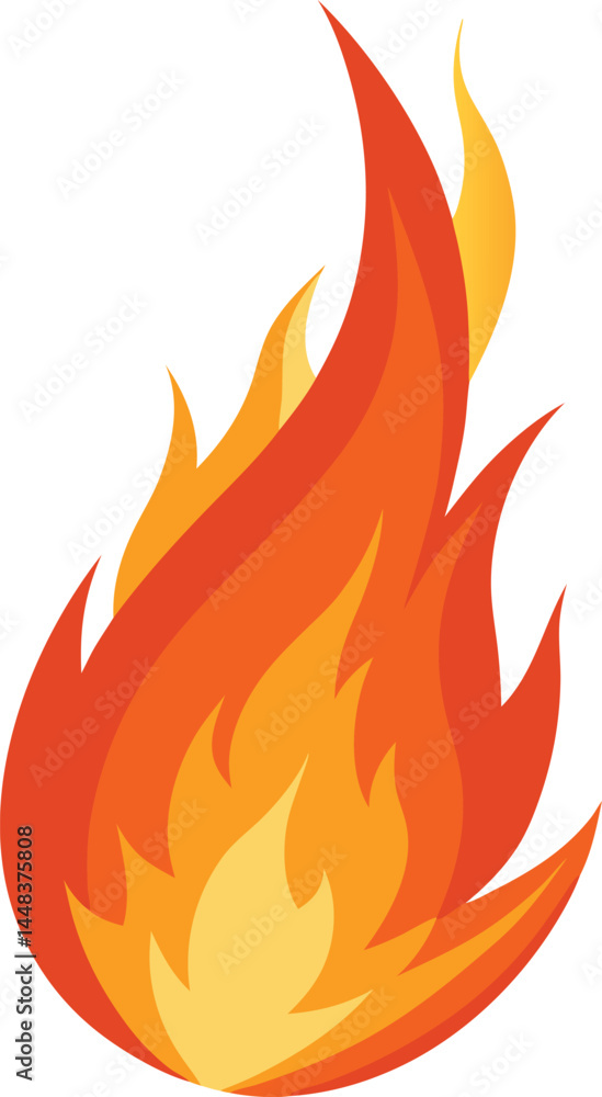 Flash flame Vector Flash flame Vector